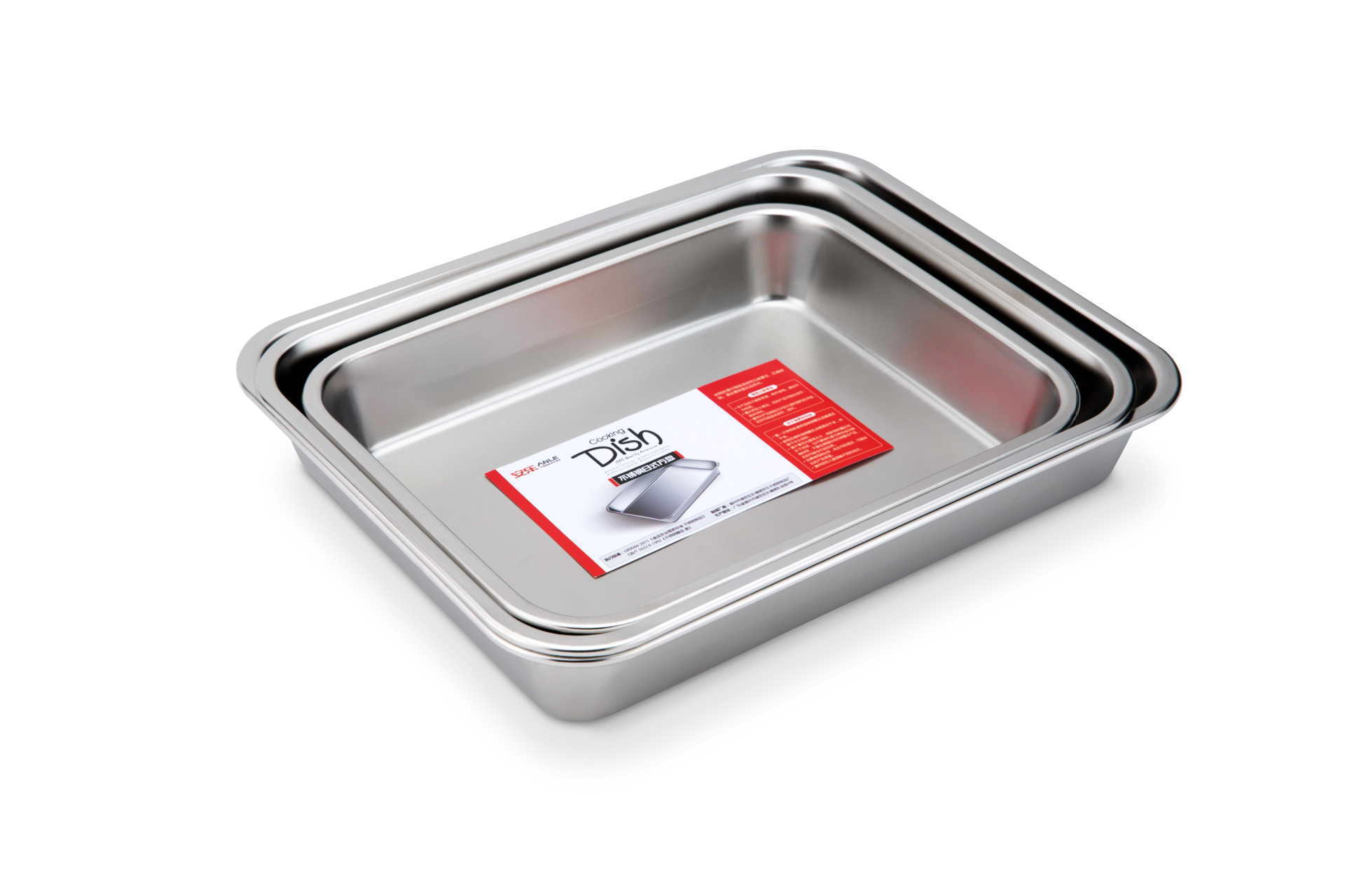 Wholesales Factory supply Stainless Steel Deep Roasting Pan Stainless Steel Oven Baking Tray