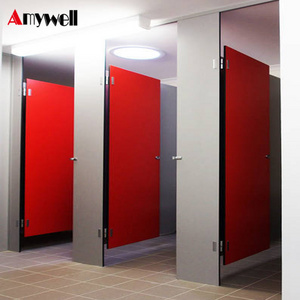 Amywell 12mm phenolic resin compact laminate board partition panels