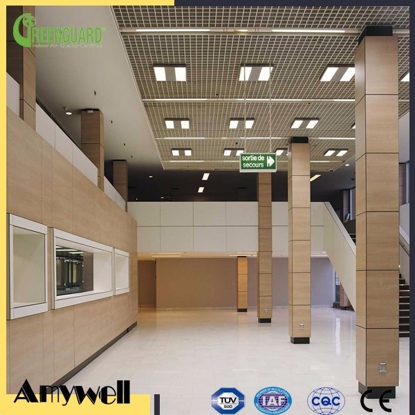 Amywell fire resistant Textured Compact laminate wood grain wall decorative panel