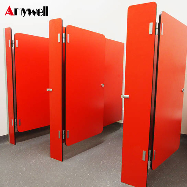 Amywell 12mm phenolic resin compact laminate board partition panels