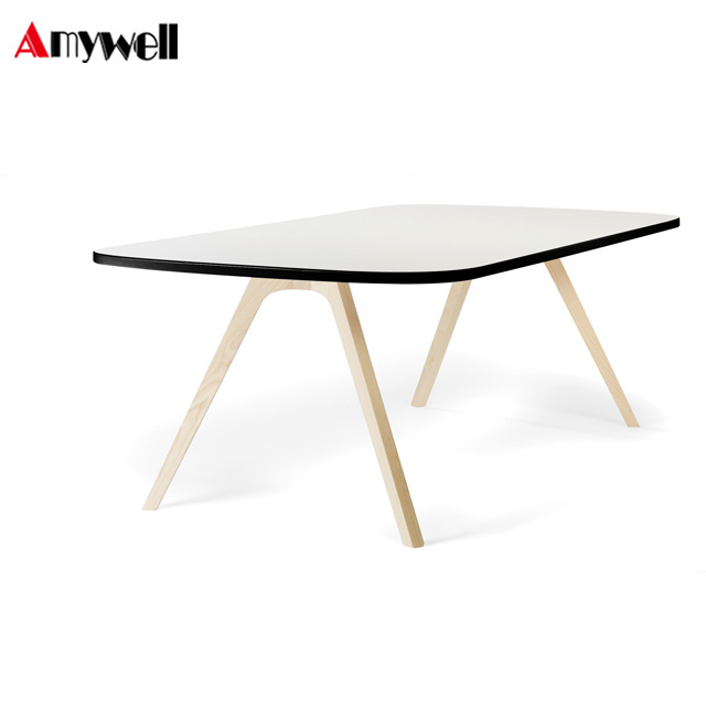 Amywell fire retardant hpl compact laminate dining table tops