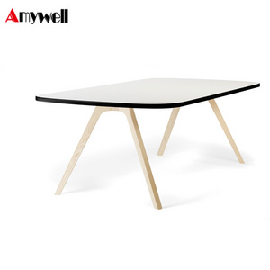 Amywell fire retardant hpl compact laminate dining table tops