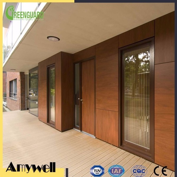 Amywell high density solid Formica hpl waterproof exterior wall siding panel