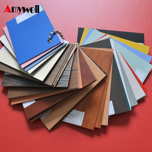 Amywell fire resistant Textured Compact laminate wood grain wall decorative panel