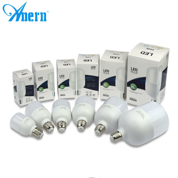 Anern ac dc b22 e27 5 watt to 50 watt led bulbs for residential