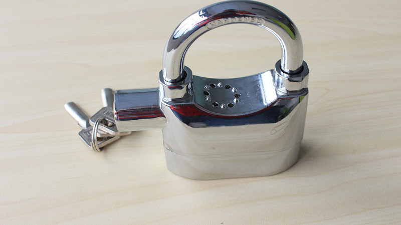 Safety Padlock with Siren Alarm Function