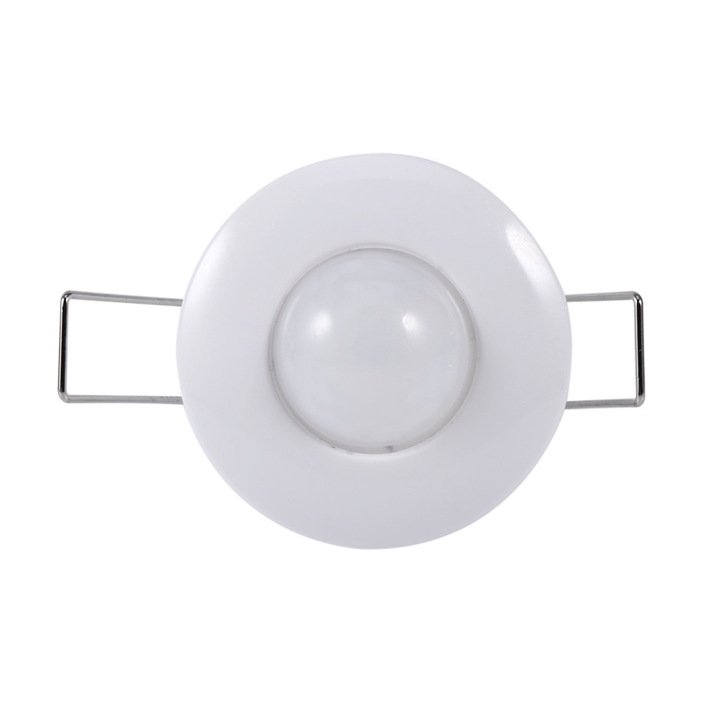 Recessed surface ceiling mounted adjustable PIR infrared motion sensor light switch