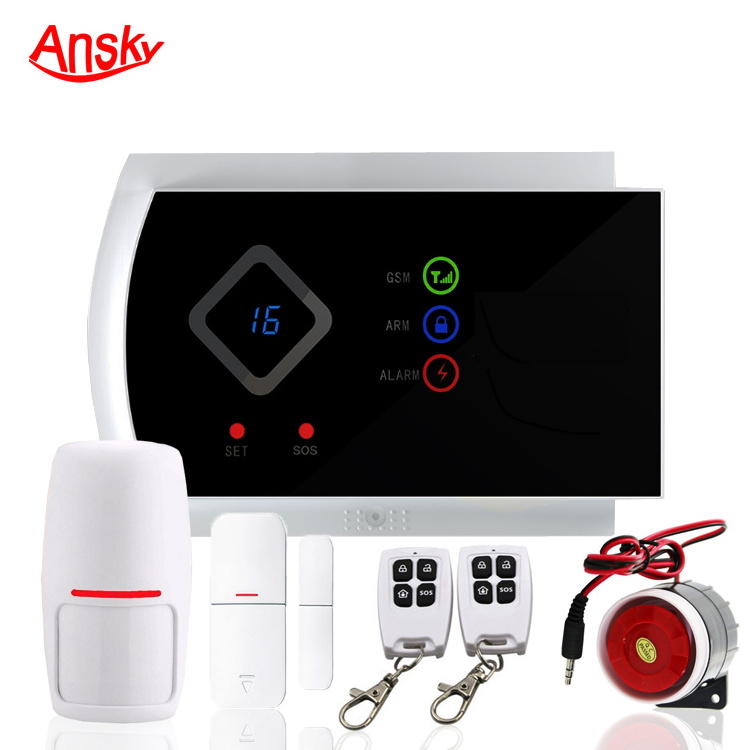 Ansky G10A app control home safety alarm system, Two-way communication alarm