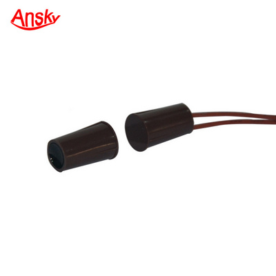 Window and door alarm recessed magnetic contact switch