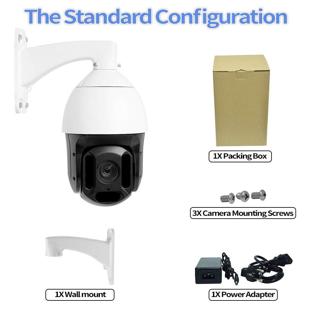 1080P Outdoor Full HD TVI CCTV Camera 2MP 33X IR 150m Starlight Analog PTZ Security Camera PTZ Analog Speed Dome Camera