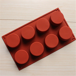 silicone mould Custom Food grade cake mould 6 Holes Nonstick Muffin Pan Carbon Steel Cupcake Kitchen baking mold