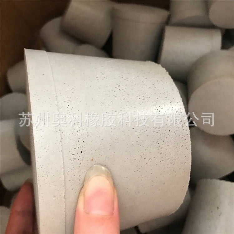 silicone rubber sponge stopper hole plug for any bottle / tube / hole