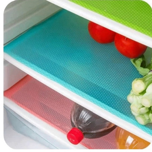 food grade EVA Washable Fridge Mats Liners to keep refrigerator cleaning