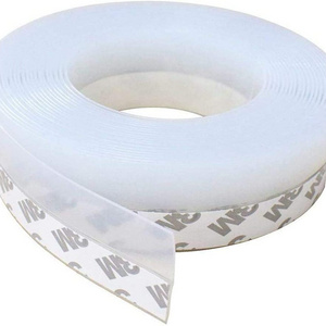 45 mm width Transparent Adhesive Tape Silicone sealing strip For Doors Windows And Shower Glass Gaps