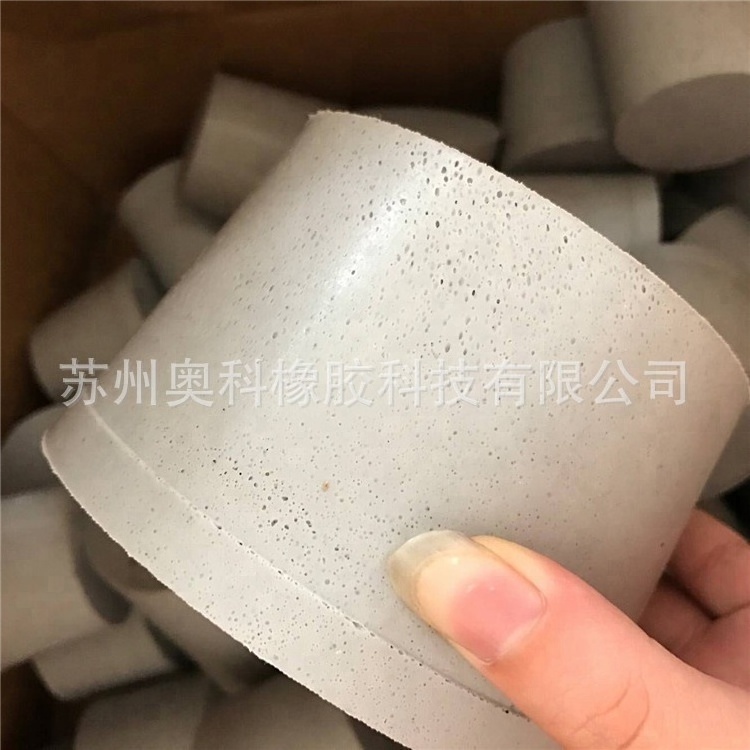 silicone rubber sponge stopper hole plug for any bottle / tube / hole