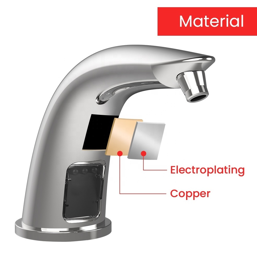 New Arrival Metal Counter Mounted Automatic Faucet Soap Dispenser Liquid Smart Electric Soap Dispenser For Commercial