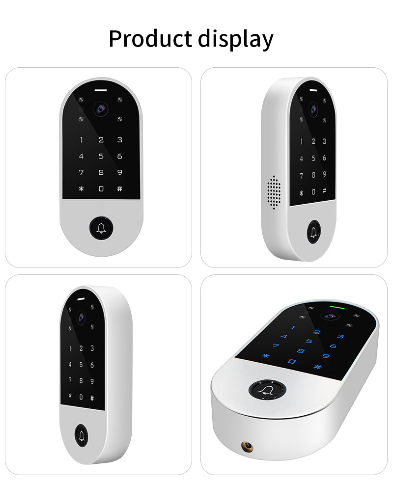 AOPU Door Phone Video Doorbell Bell Camera Intercom Wifi Ring Systems Smart Videocitofono for Tuya