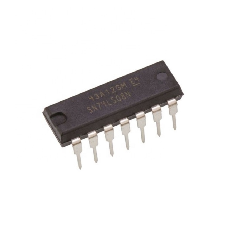 SN74LS08N Integrated Circuits SN74LS08 74LS08 Logic 4-Element 2-IN Bipolar AND gate chip ht66f002