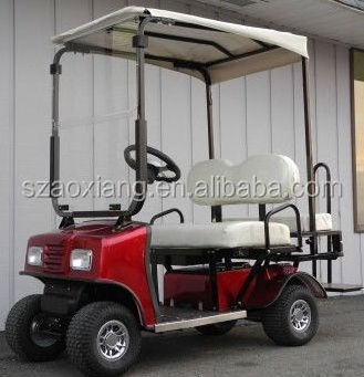 golf cart top, leather canopy for electric golf cart, golf cart parts