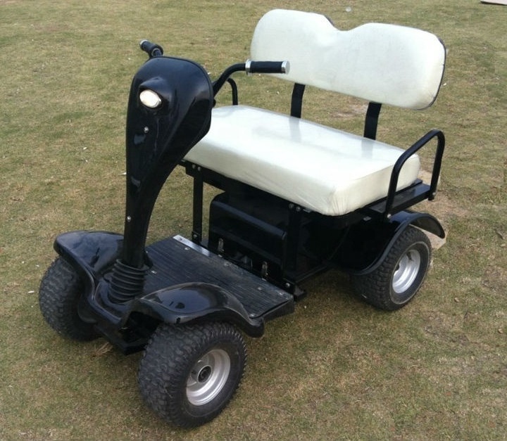 2 seat folding electric golf scooter cheap Chinese golf cart with CE approved and full warranty