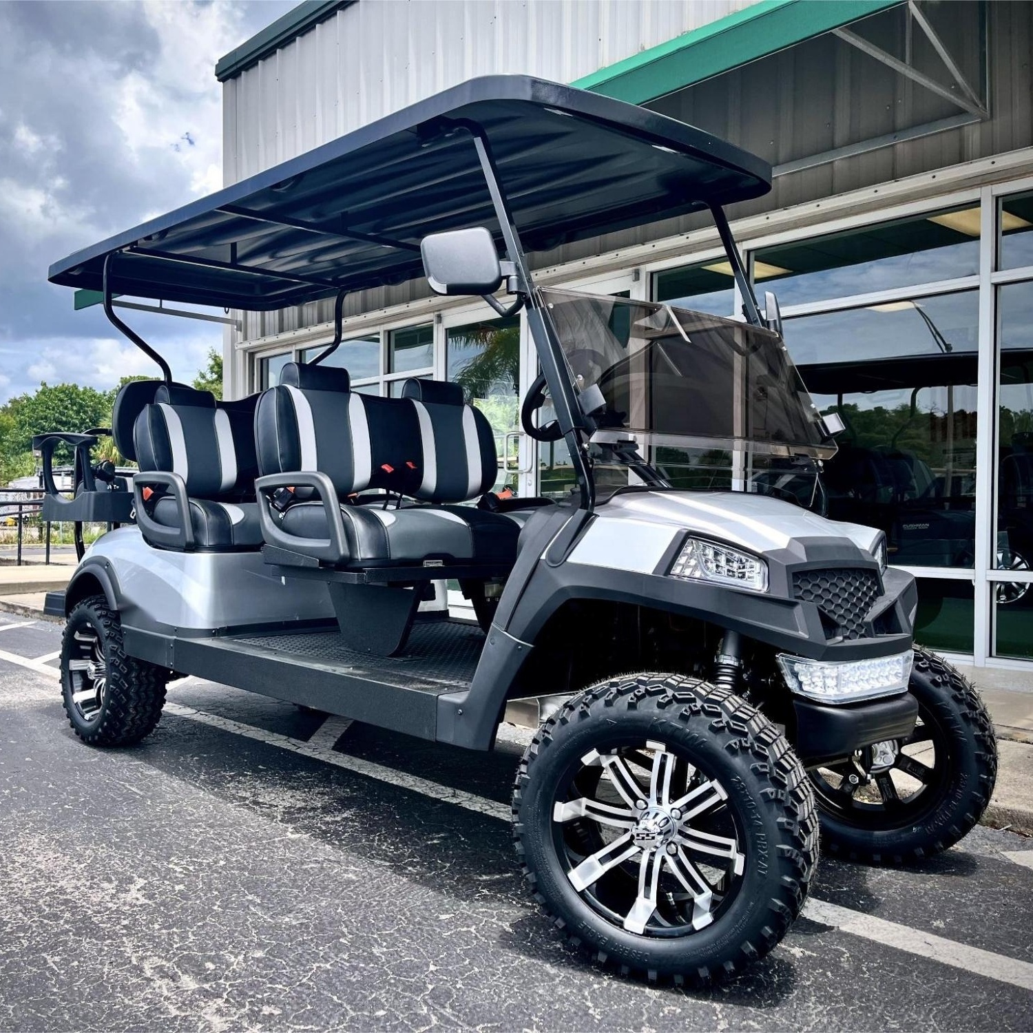 6 Seater Electric Golf Cart Street Legal Adult Golf Cart for Sale