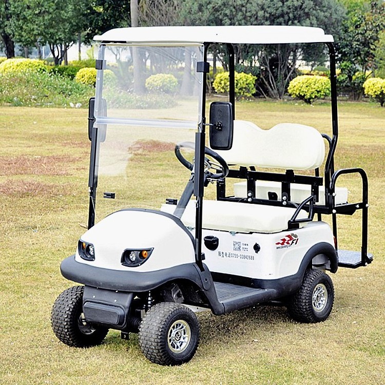 Cheap Electric Golf Cart on sale,4seater,with rear flip flop seat,36V 1200W Motor,wth Curtis Controller