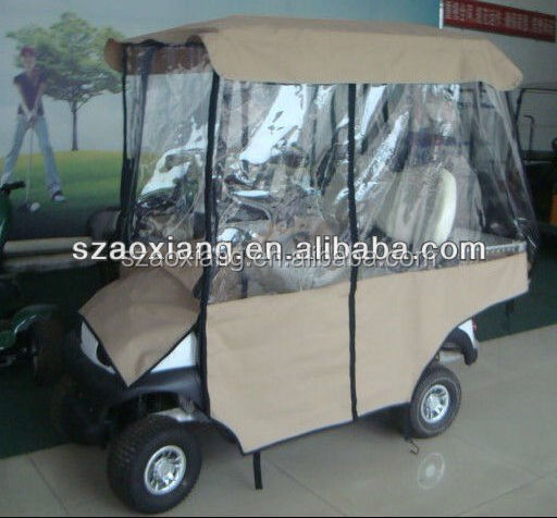 Curtis controller mini small jeep golf cart with rain cover