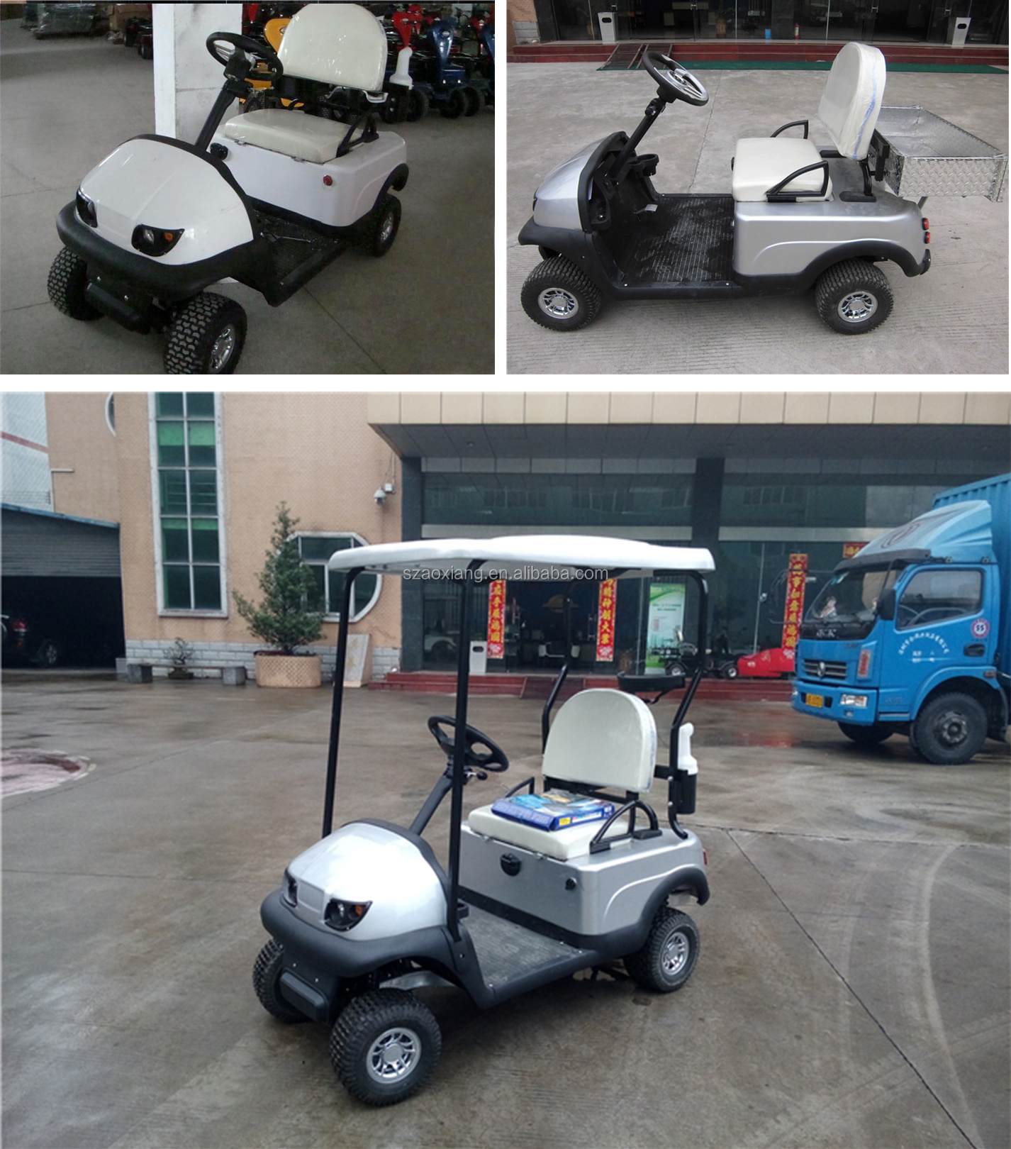 Single seat electric golf cart CE approved electric Utility vehicle(China)36V 1200W for garden