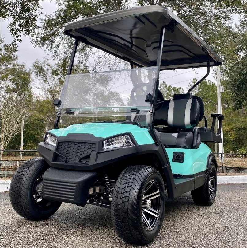 Chinese 48v Electric Golf Cart 4 Seater 5kw Lithium Off Road Golf Cart Hunting Golf Buggy Car