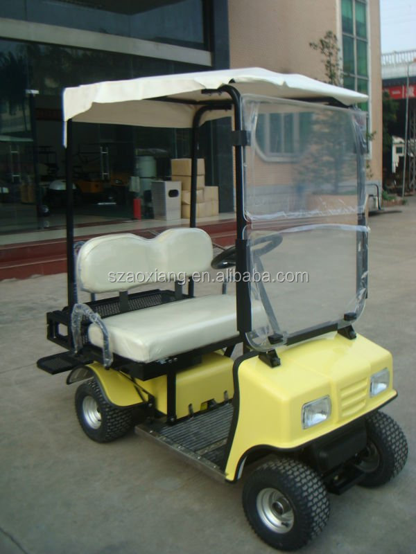 golf cart top, leather canopy for electric golf cart, golf cart parts