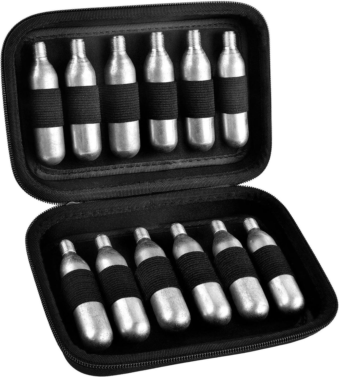 Hardshell CO2 Cartridges Case for 12 Gram 8 Gram Cartridges N2O C02 Cartridge Holder Storage-Case