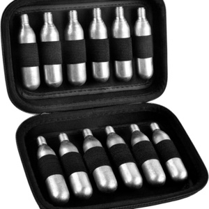 Hardshell CO2 Cartridges Case for 12 Gram 8 Gram Cartridges N2O C02 Cartridge Holder Storage-Case