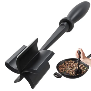 Popular Professional Resistant Mix and Chop Plastic Kitchen Utensil Meat Fruit Potato chopper Masher Ground Beef Masher