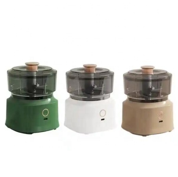 Electric 350ML Mini Usb Rechargeable Garlic Chopper Food Pepper Spice Meat Grinder Vegetable Baby Food Chopper