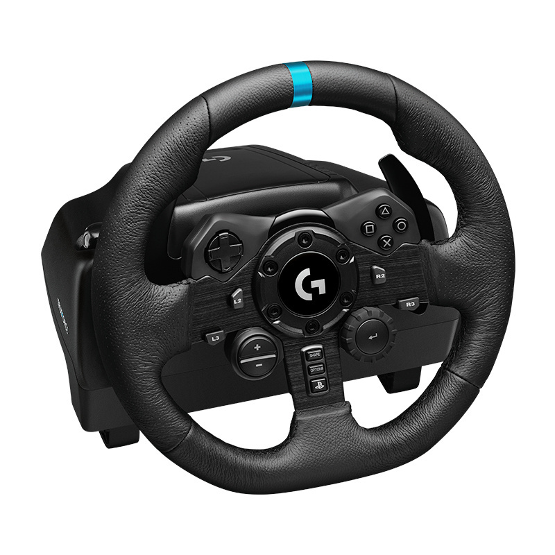 Original Volante Logitech G923 Driving Force Game Racing Steering Wheel Pedal Shift Lever Control Gamepad Video Games