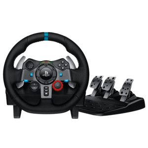 Original Volante Logitech G923 Driving Force Game Racing Steering Wheel Pedal Shift Lever Control Gamepad Video Games