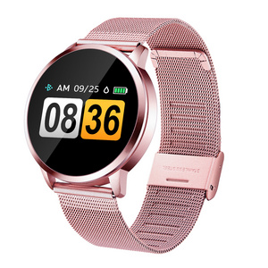 High Quality Q8 Smart Watch IP67 Waterproof All-Day Heart Rate Blood Pressure Monitoring Female Physiological Cycle Reminder