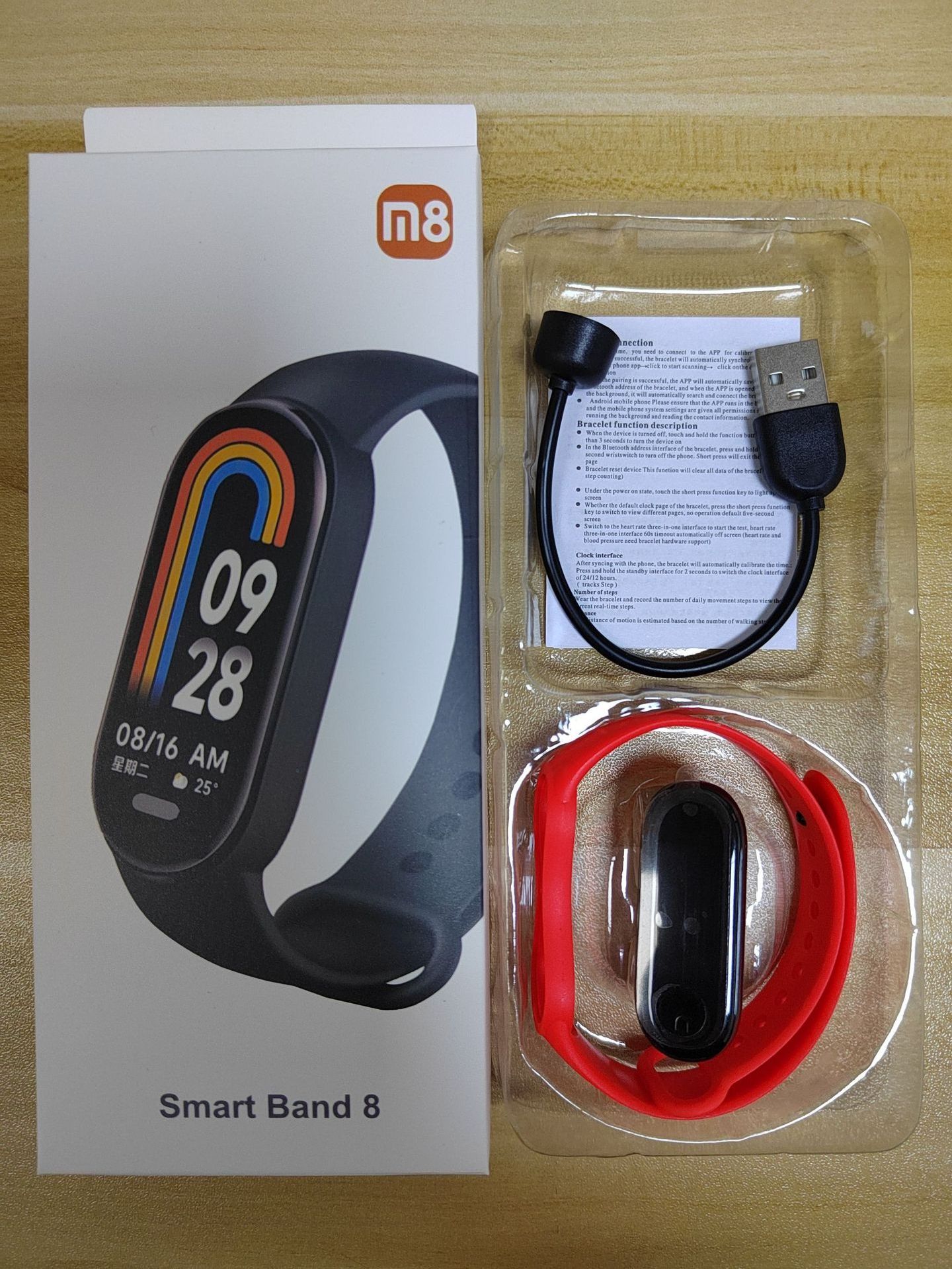 2023 Popular Mi Band 8 Smart Watch M8 M7 M6 M5 M4 Smart Band Fitness Smartband Mi Bracelet M 8 Smartwatch M8