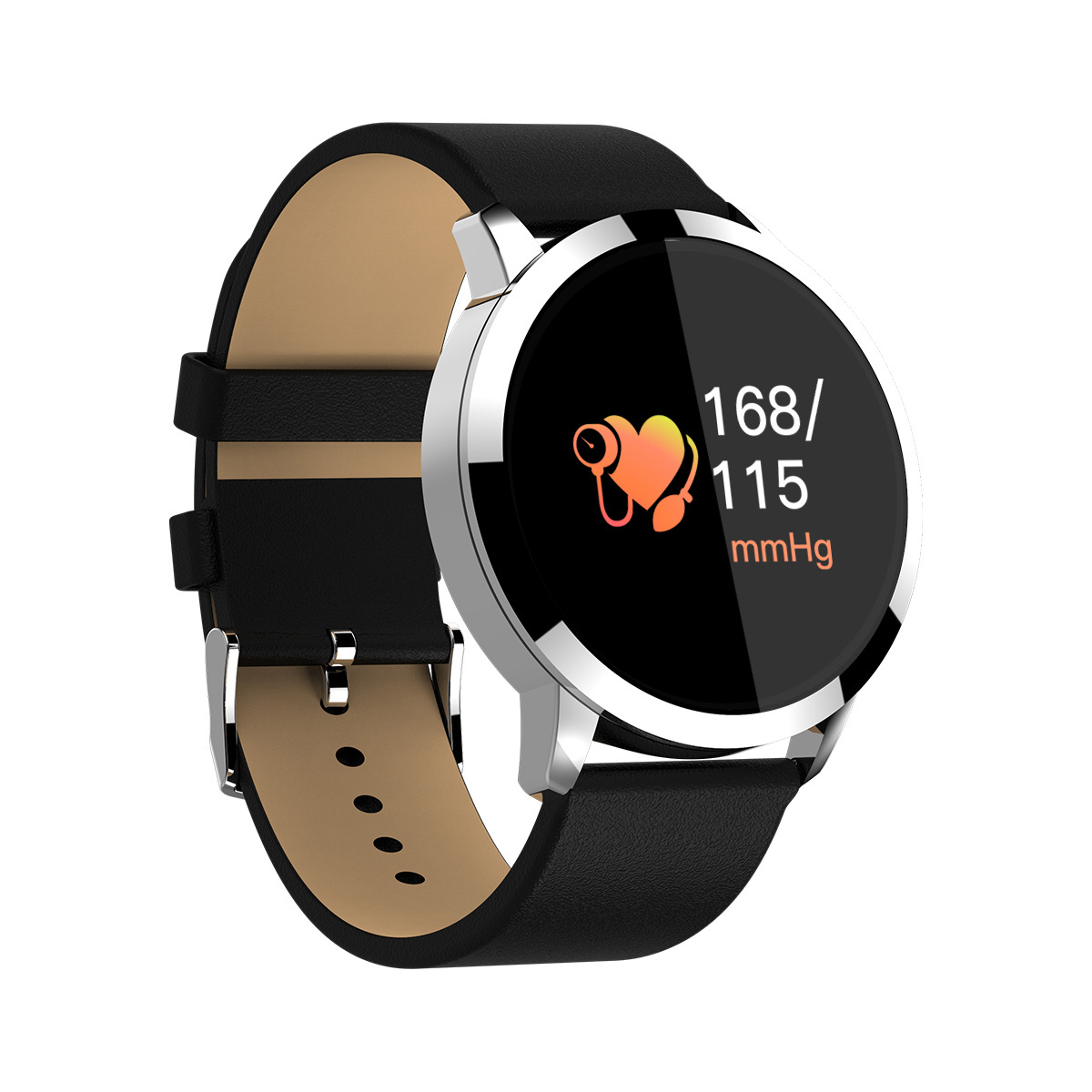 High Quality Q8 Smart Watch IP67 Waterproof All-Day Heart Rate Blood Pressure Monitoring Female Physiological Cycle Reminder