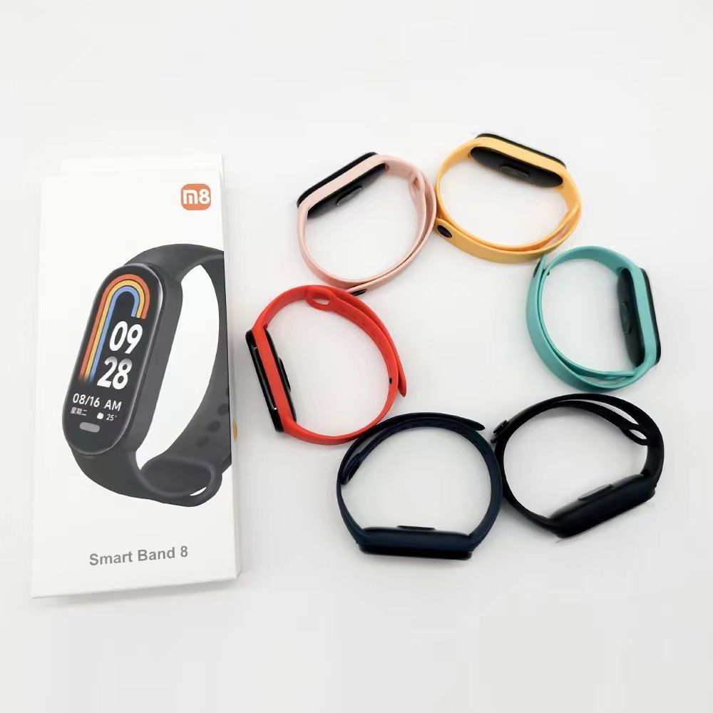 2023 Popular Mi Band 8 Smart Watch M8 M7 M6 M5 M4 Smart Band Fitness Smartband Mi Bracelet M 8 Smartwatch M8