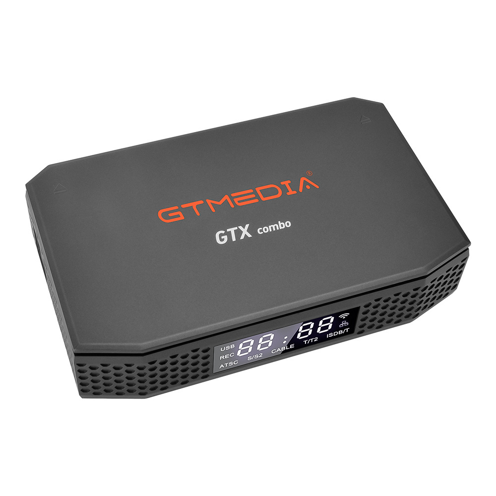 GTX Combo 8K S905X3 Android 9.0+DVB-S2X/T/T2/C/C2 ATSC-T ISDB-T CA CI Smart TV BOX satellite tv receiver