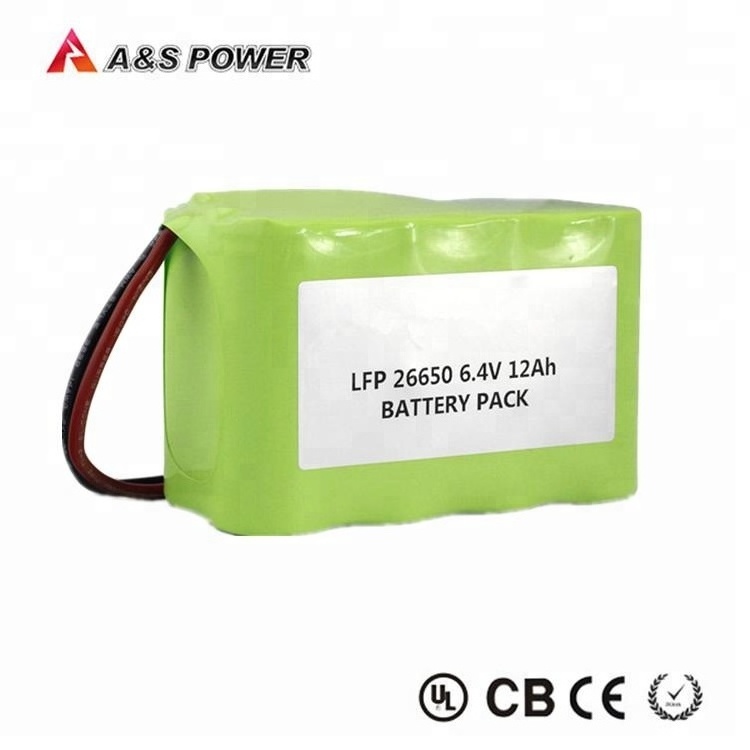 Lithium iron phosphate battery 18650 2S1P rechargeable 1500mah 6.4v 1.5ah lifepo4 battery pack