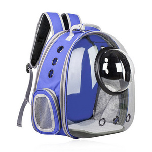 2022 New Pet Cat Carrier Transparent Space Capsule Pet Backpack