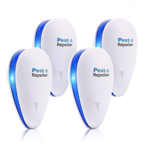 Effectively Ultrasonic pest mosquito mouse repeller with led breathing night light