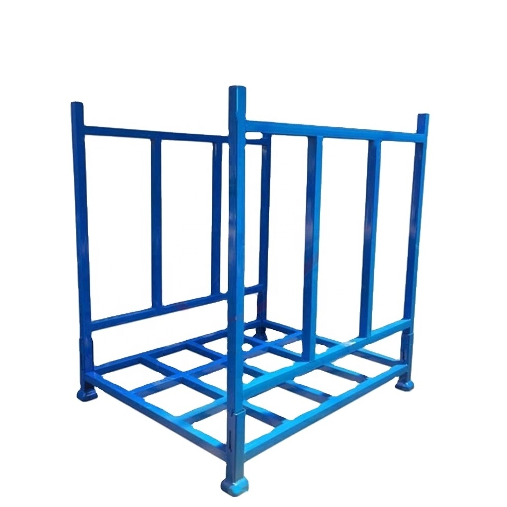 collapsible industrial storage  stillage cage  stacking rack