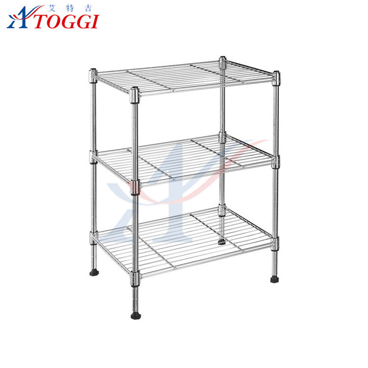 folding stainless steel wire mesh shelves