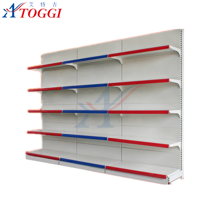 durable shelving modern supermarket display shelf racks