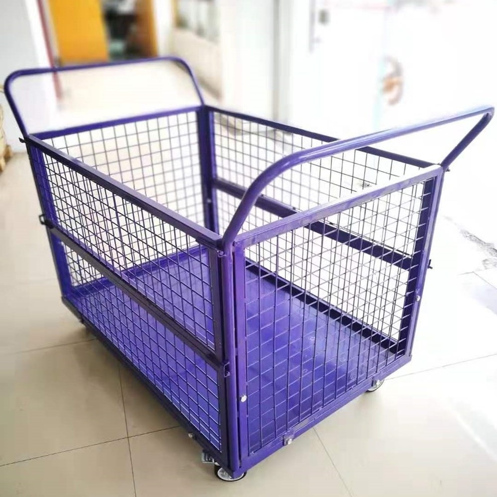 Industrial heavy duty platform  hand truck trolley