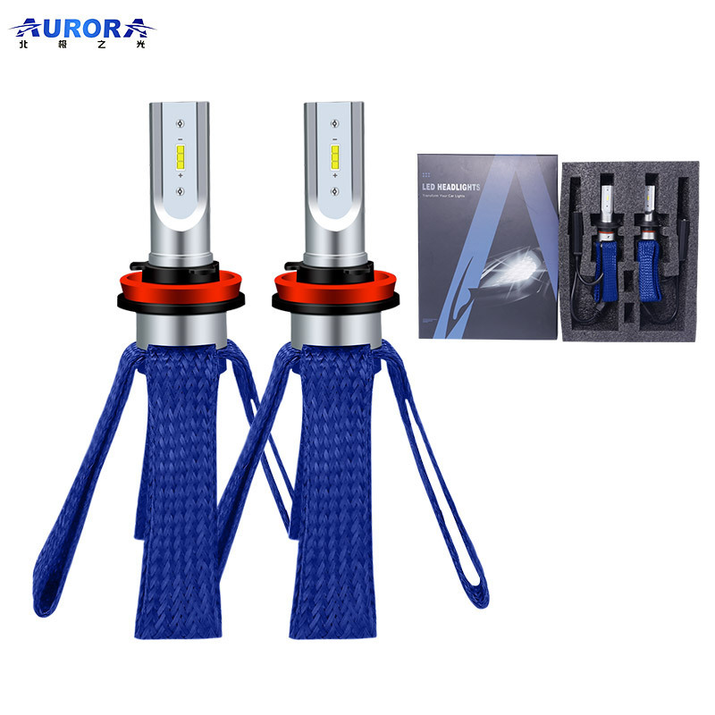 AURORA 3000k 4000K 4300K Led Car headlamp H4 H11 H13 H16 H7 LED Headlight bulb 12V 24V Auto Led Headlight bulbs