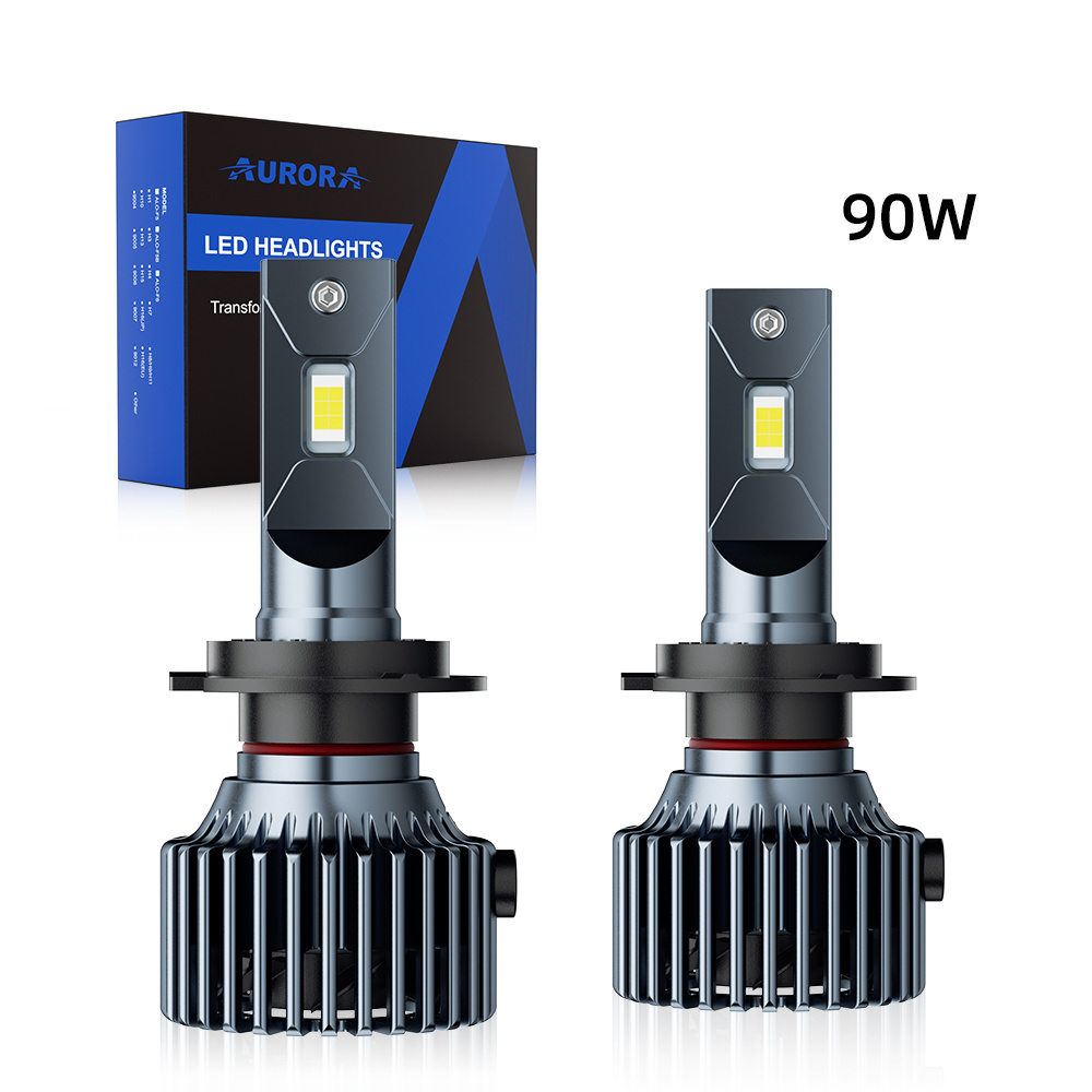 22000LM 90W High Power LED Moto/Auto Lighting Headlight Led Bulb H4 H7 9005 9006 H11 Led Headlights